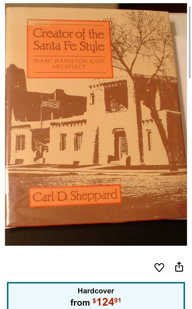 書 Creator of the Santa Fe Style / Carl D.S