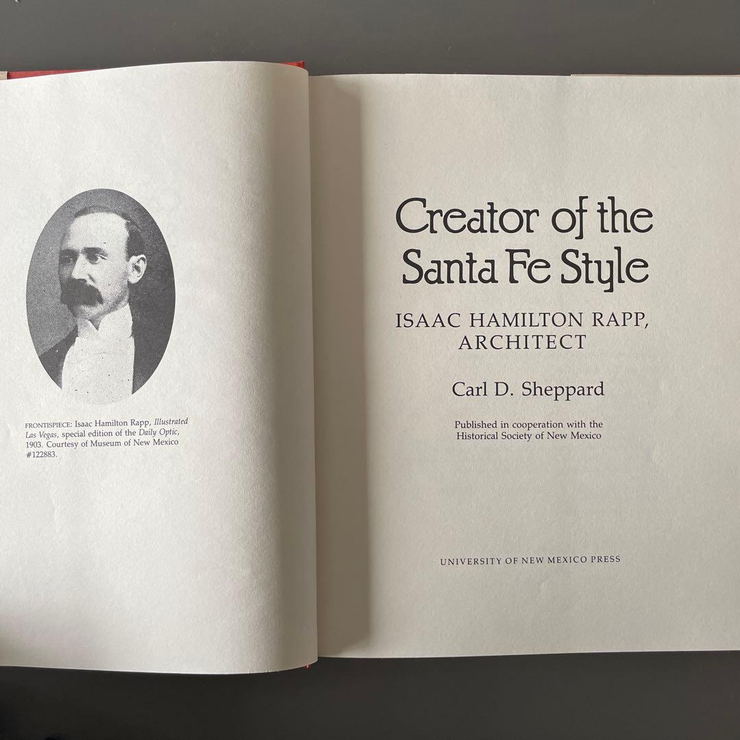 書 Creator of the Santa Fe Style / Carl D.S