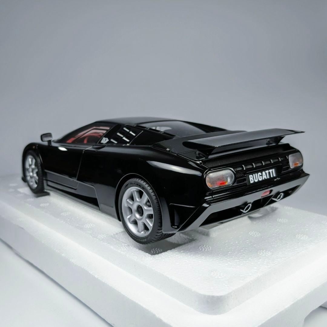 オートアート 1/18 ブガッティ EB110 SS ブラック 70919