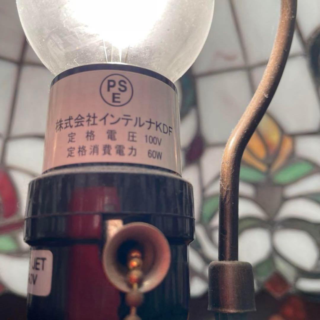 スタンドランプ★花柄アンティーク★室内装飾照明