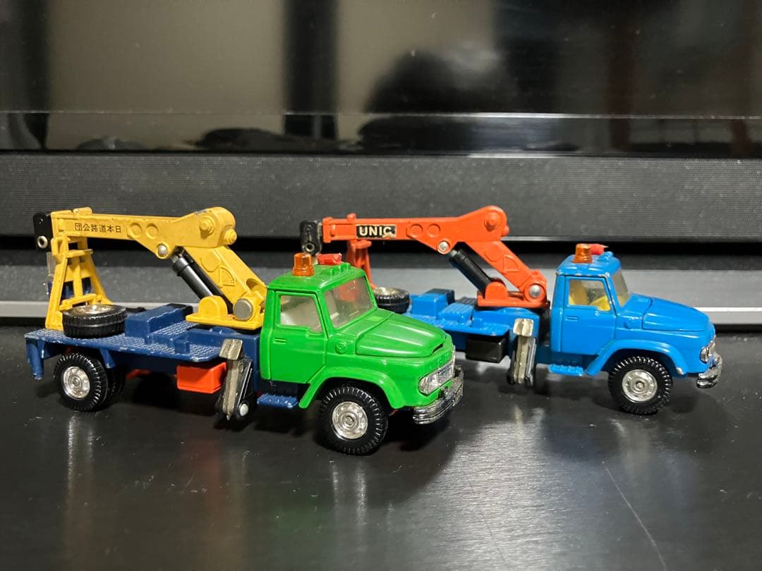 トミカダンディ　レッカー車2台セット　絶版　当時物