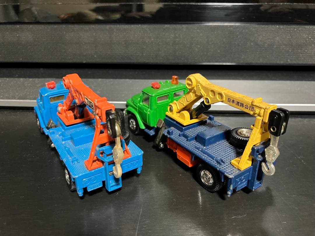トミカダンディ　レッカー車2台セット　絶版　当時物