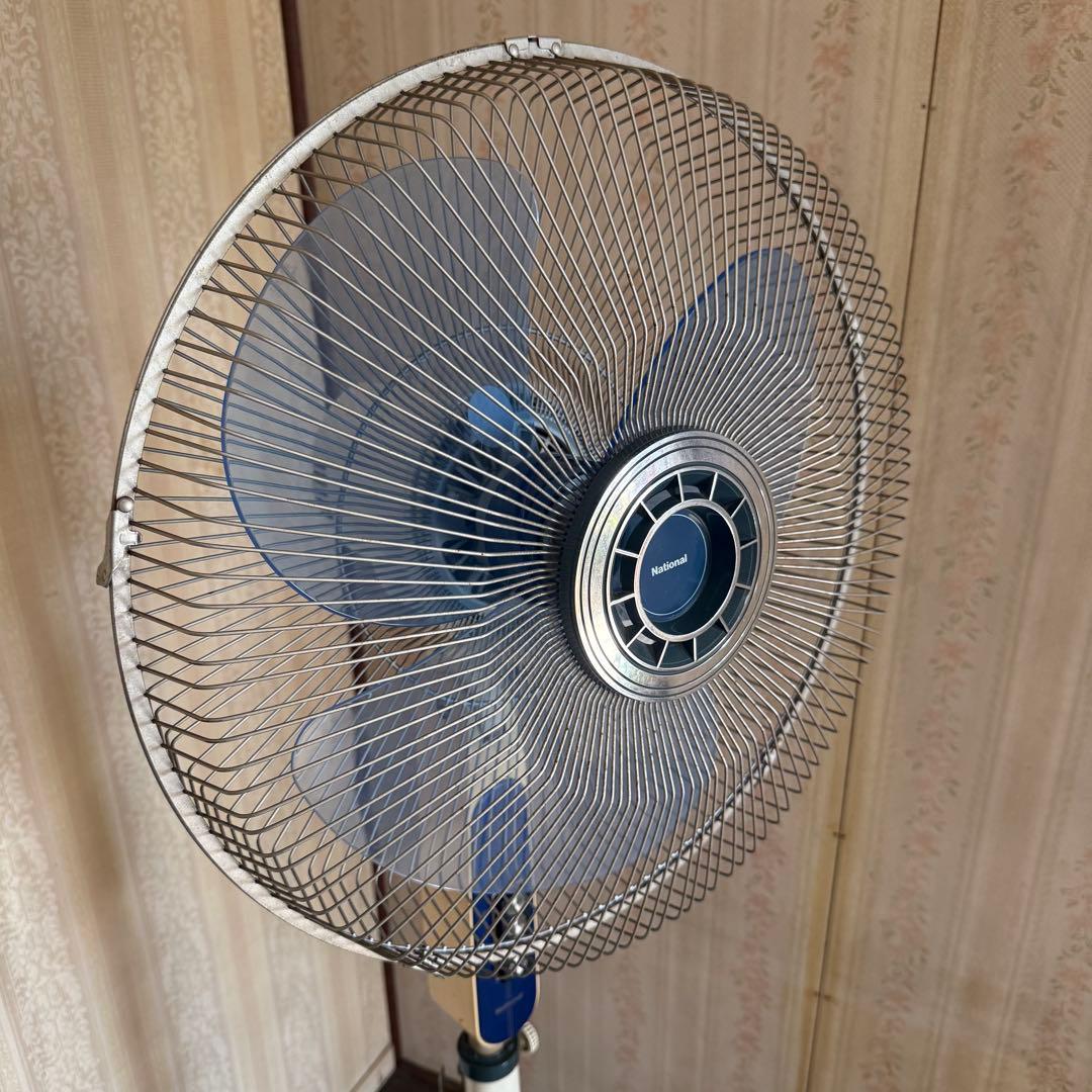 ☆昭和レトロ National ナショナル 大型スタンド扇風機 F-K401J☆