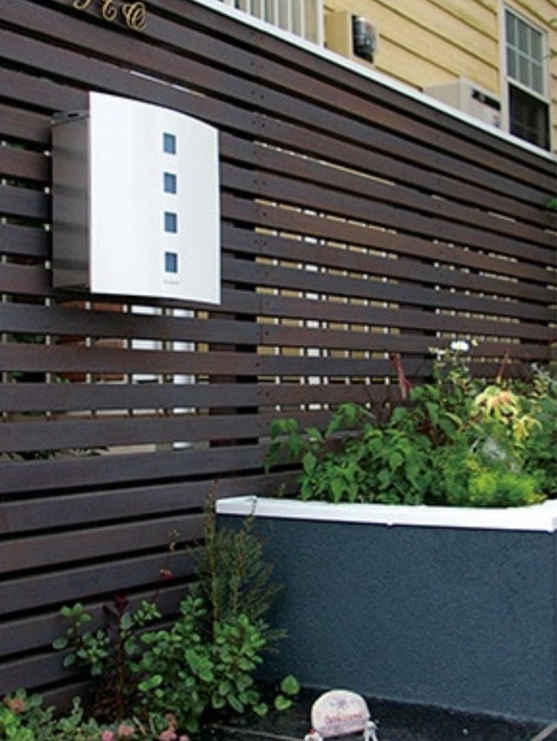 ドイツ製 Max Knobloch ホワイト郵便受け