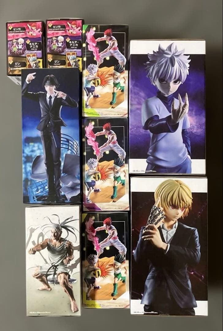 【新品】HUNTER×HUNTERフィギュア 9点セット