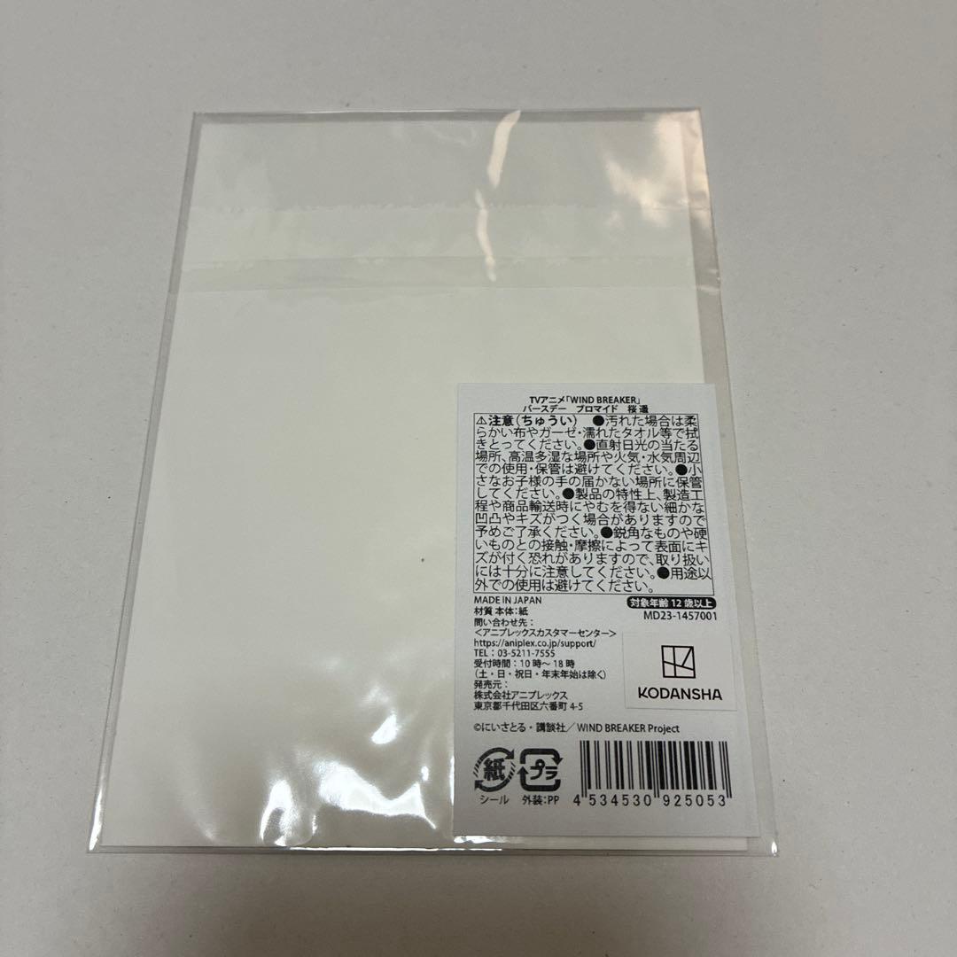 【WIND BREAKER】ウィンブレ　桜遥　キャンバスボード
