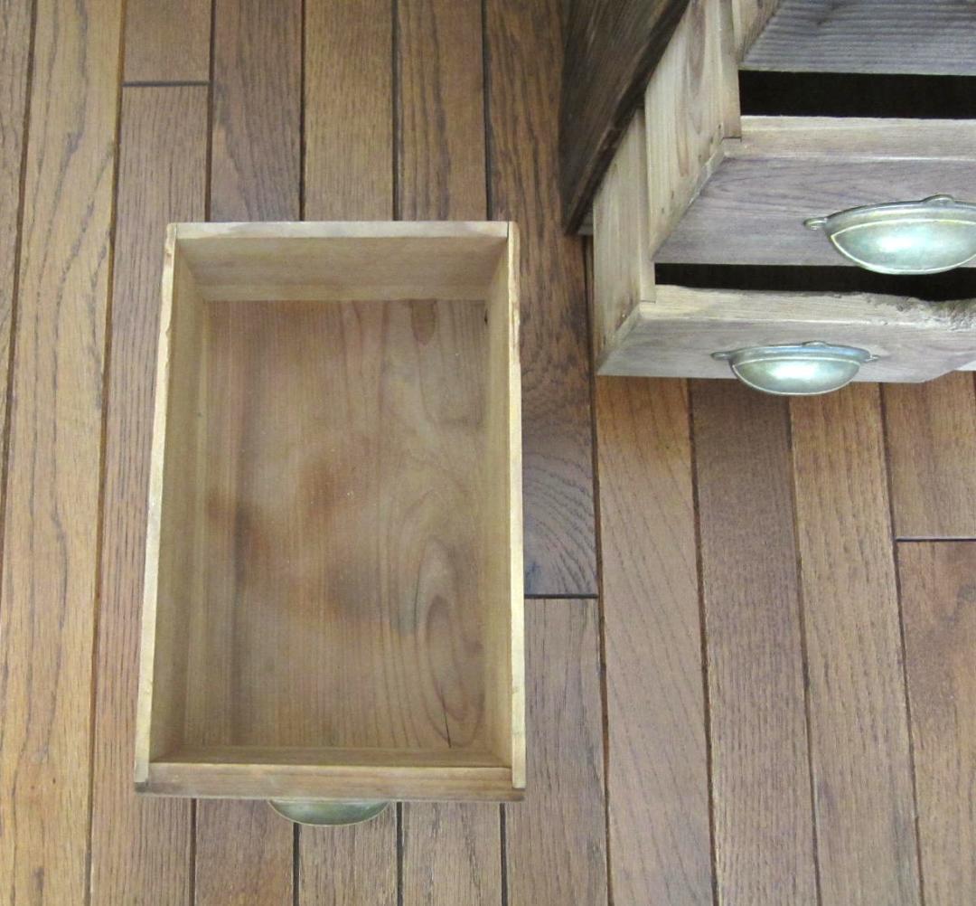 ICCA　10杯の引き出し棚　和家具　古家具　アンティーク　明治大正