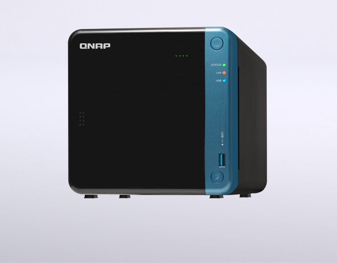 QNAP TS-453Be-4G NAS 中古HDD 4TB×4付