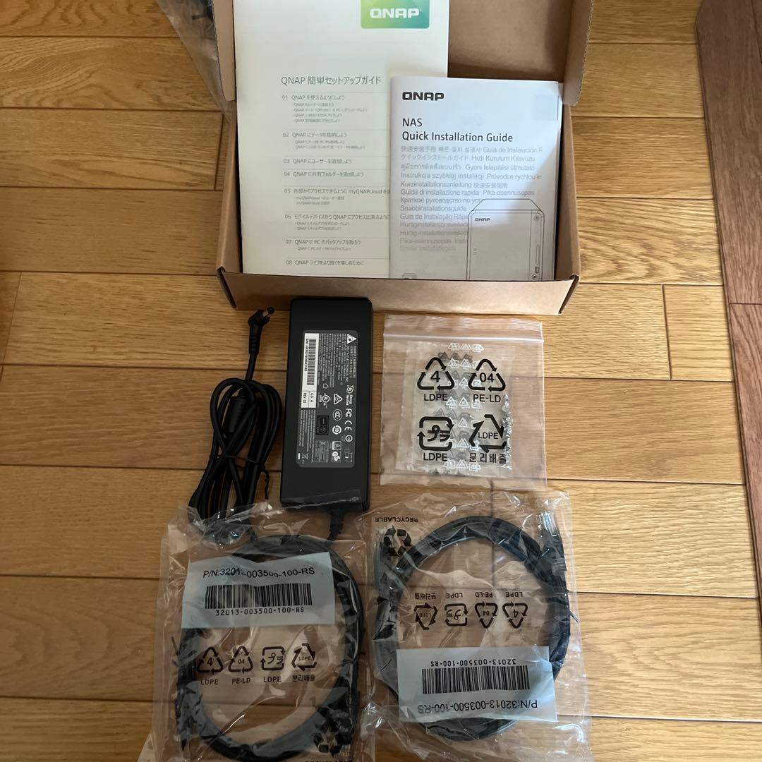 QNAP TS-453Be-4G NAS 中古HDD 4TB×4付