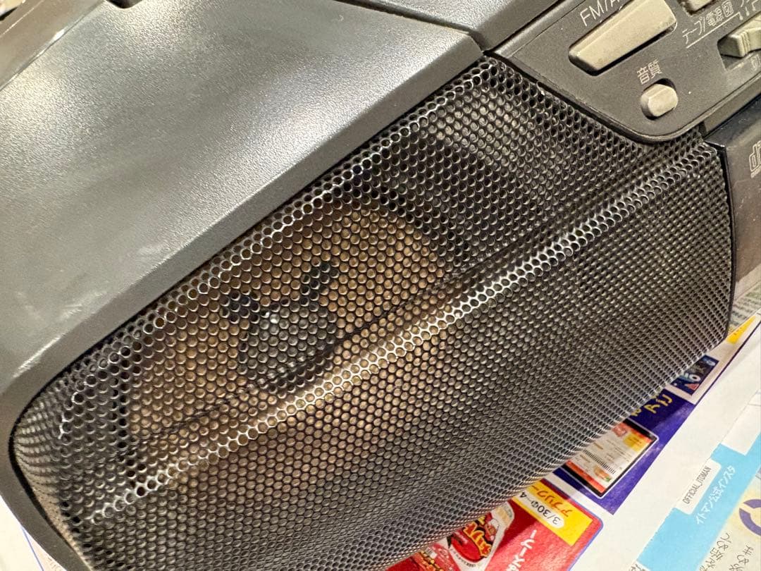 パナソニックRX-DS17 ポータブル ステレオ　ラジカセ　黒