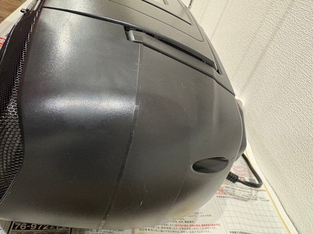 パナソニックRX-DS17 ポータブル ステレオ　ラジカセ　黒