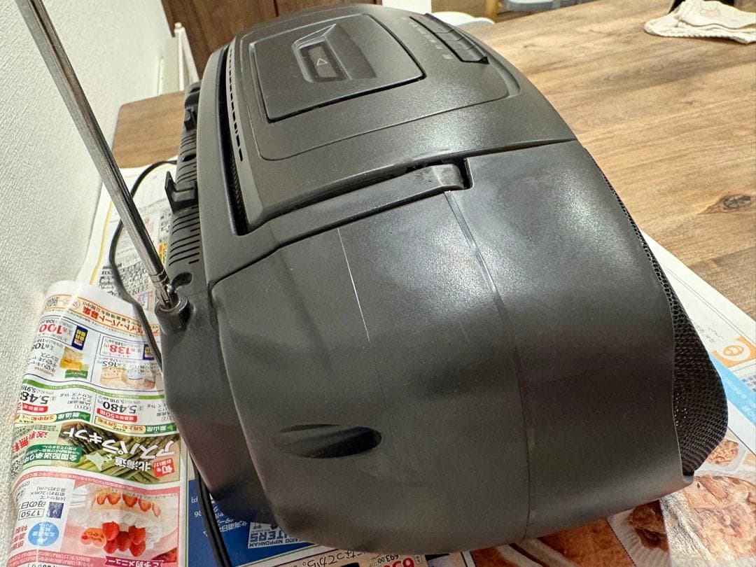 パナソニックRX-DS17 ポータブル ステレオ　ラジカセ　黒