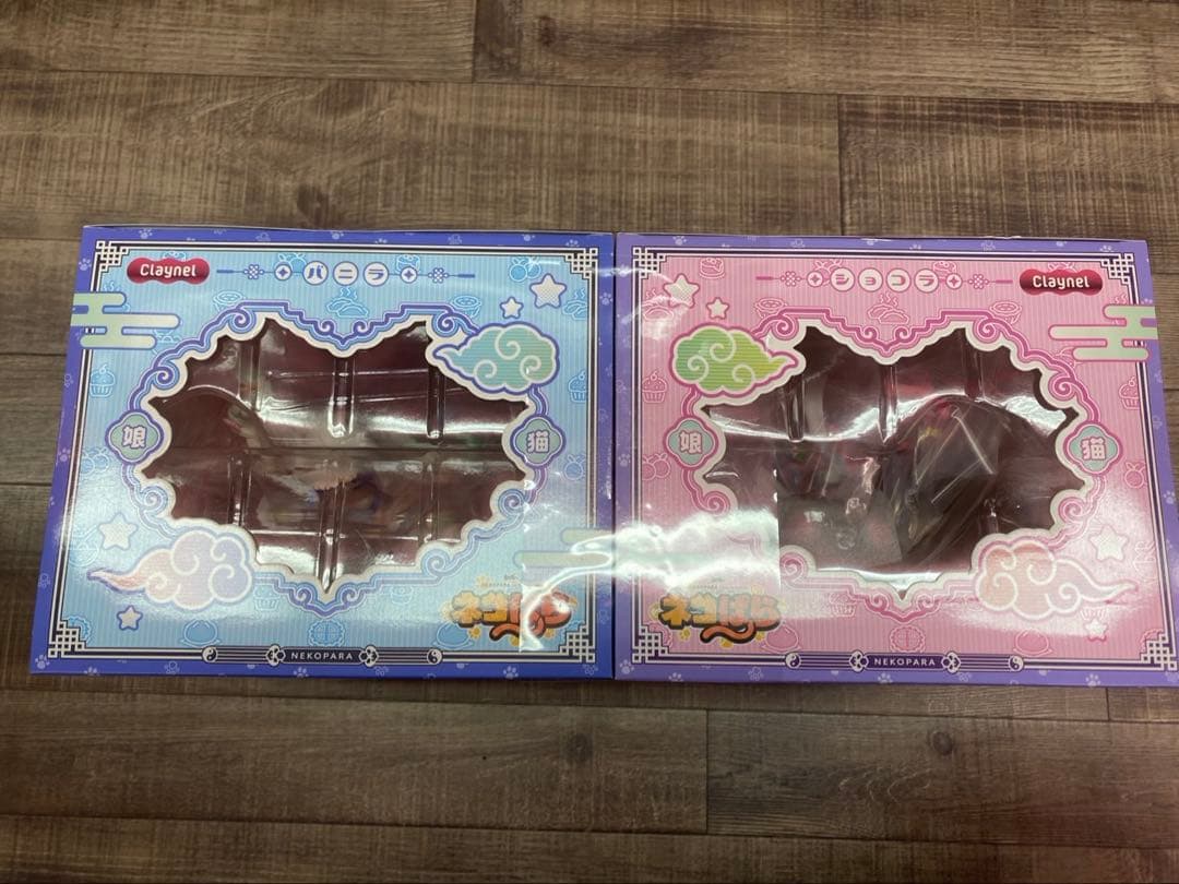クレーネル ネコぱら ショコラ バニラ ゆめかわチャイナフィギュア 新品未開封❣️