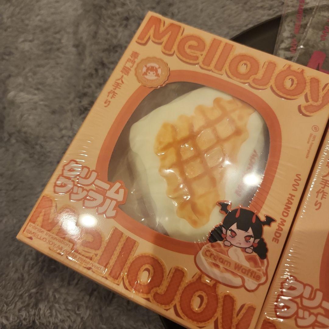 mellojoy メロジョイ クリームワッフル スクエア さんかく