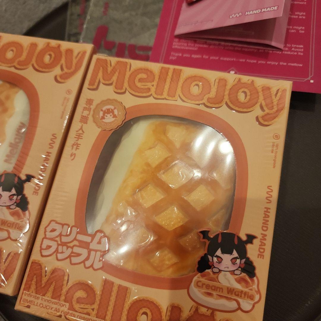 mellojoy メロジョイ クリームワッフル スクエア さんかく