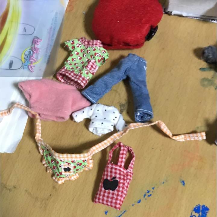 プチブライス 2体セット 洋服つき