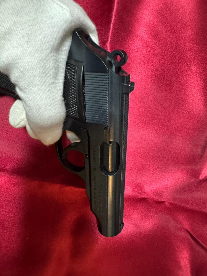 キャロムショット　ワルサーPPK/Sモリブデンブルー　モデルガン