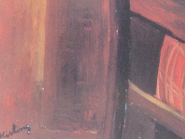 モイズ・キスリング、【オランダの女性】、希少な画集画、新品高級額 額装付