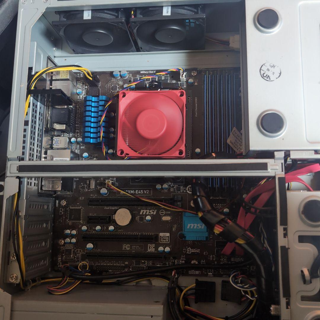 Windowsデスクトップ A10-7860K 8GB HDD1TB antec NSK1480 win11