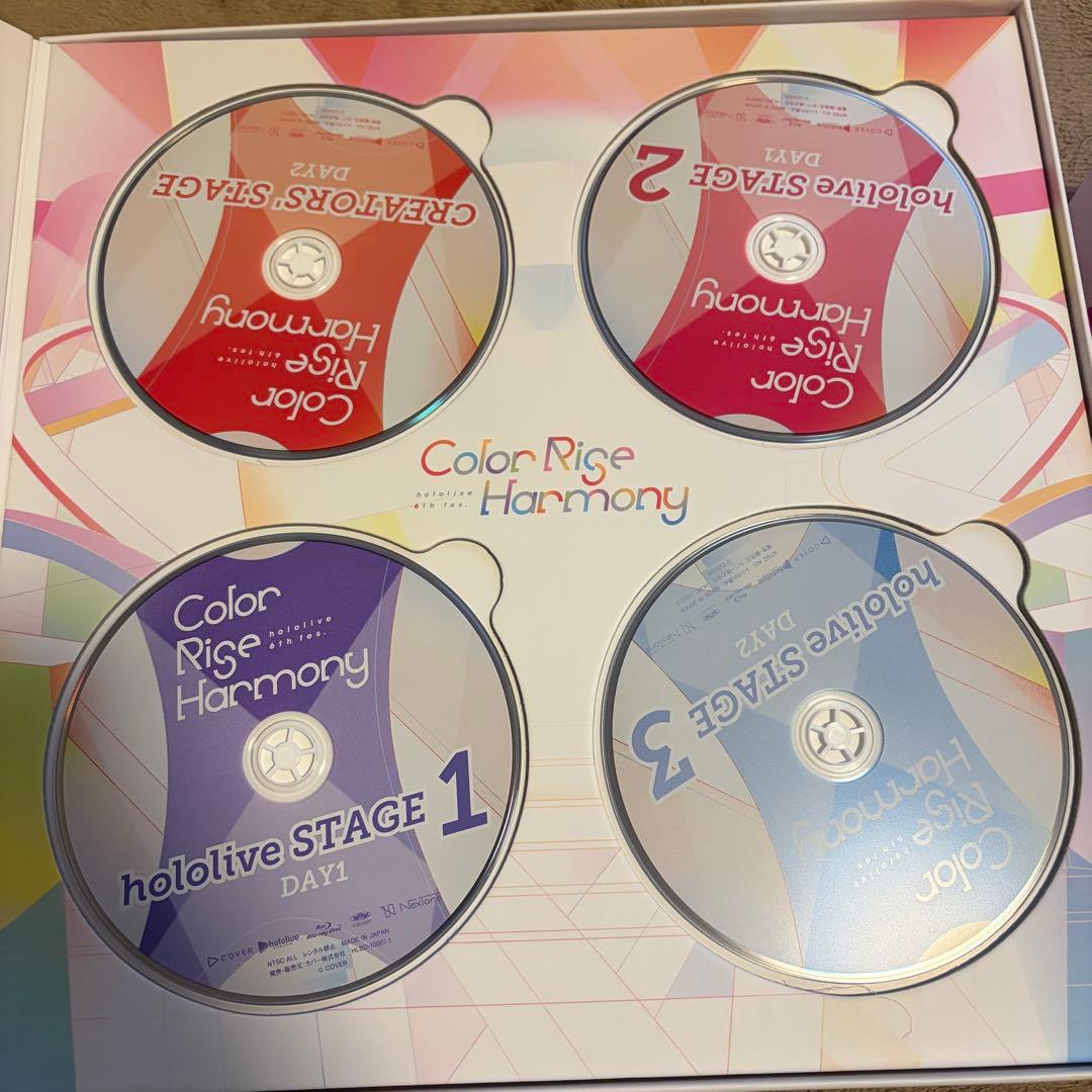 Color Rise Harmony Blu-ray 4枚セット