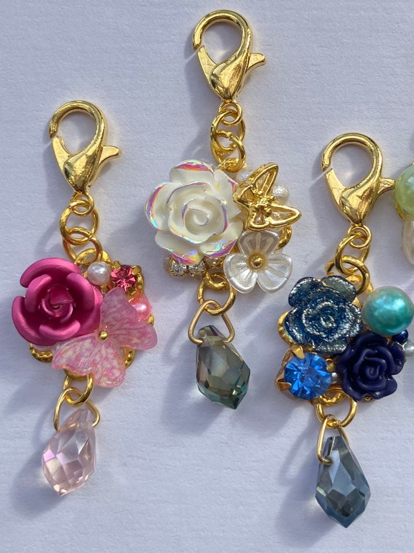 ♥︎handmade♥︎チャーム 5点セット【No.15】