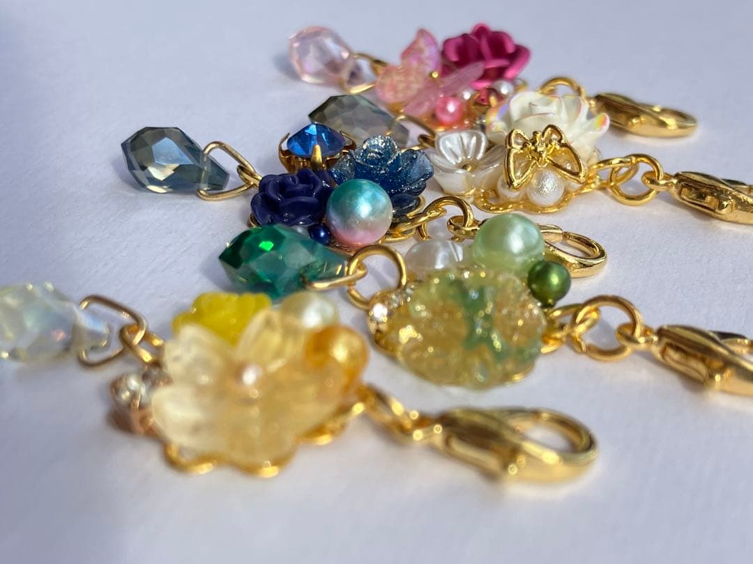 ♥︎handmade♥︎チャーム 5点セット【No.15】