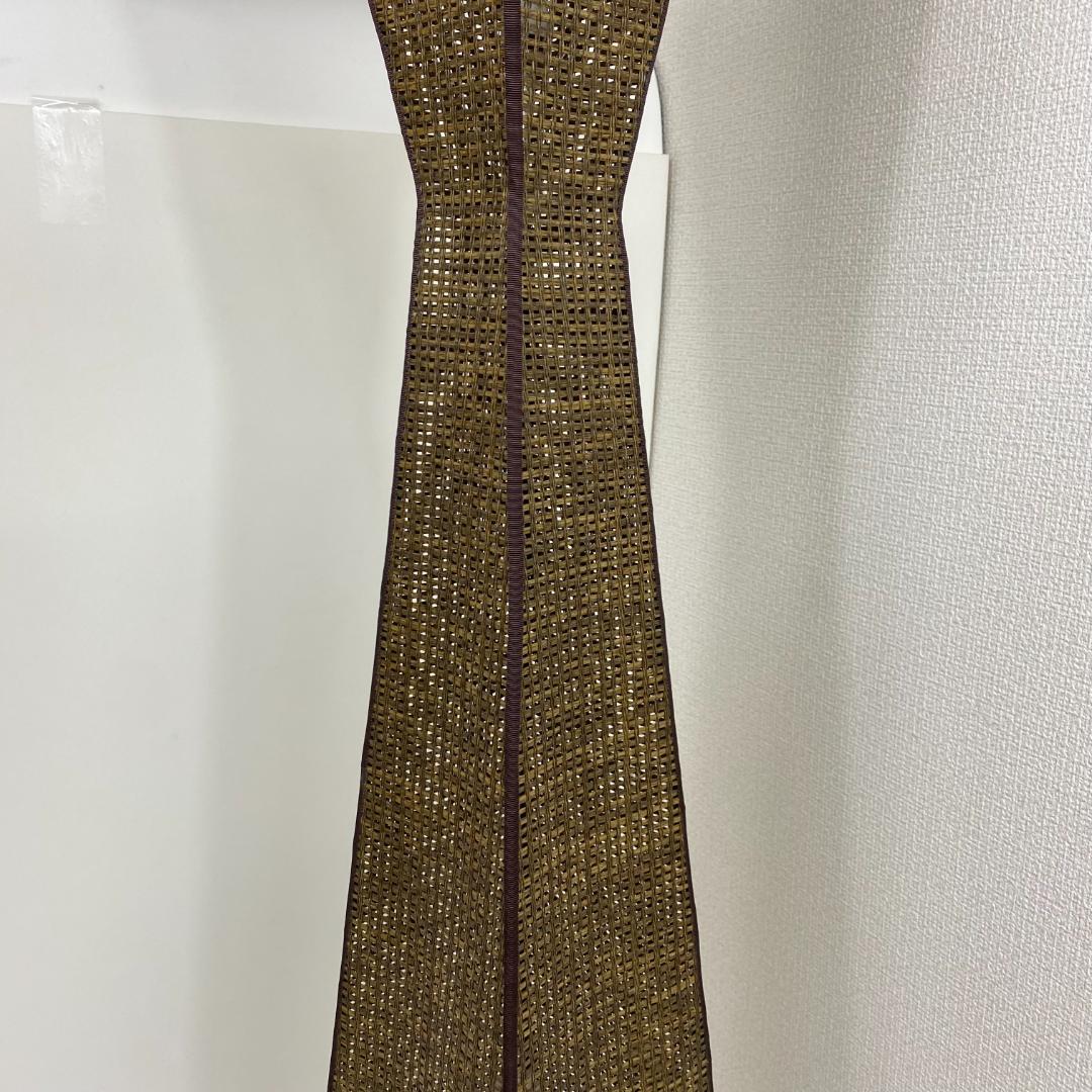 ★フロアスタンドライト 長澤ライティング ウィッカータワー 2灯式 ブラウン