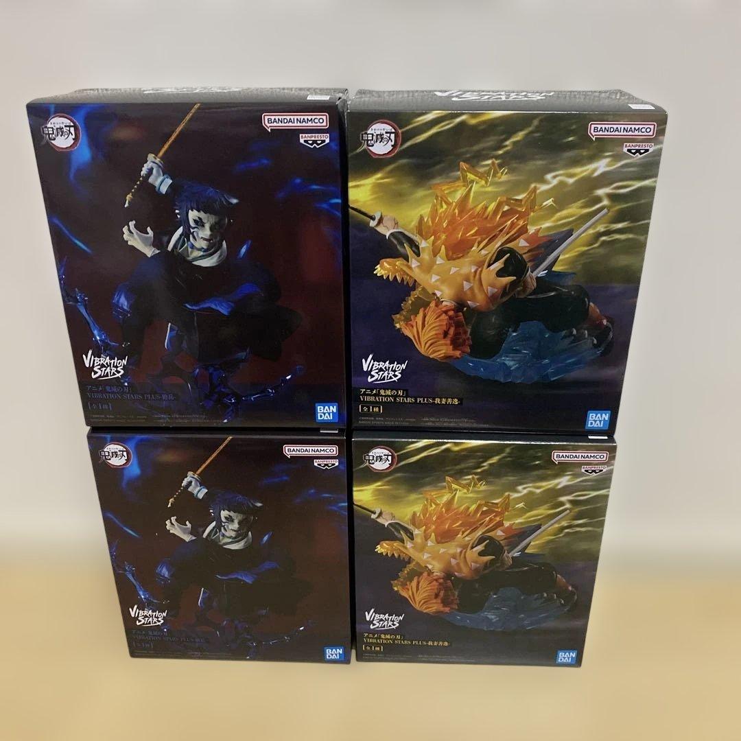 鬼滅の刃 我妻善逸・獪岳 まとめ売り4体