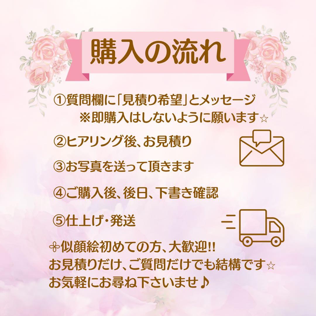 似顔絵オーダー　記念日　誕生日　結婚祝い　金婚式　敬老の日　退職祝い　プレゼント