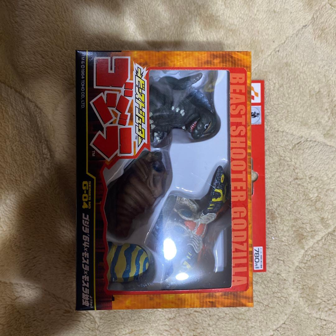ゴジラ　ビーストシューター　シリーズ４セット　KONAMI