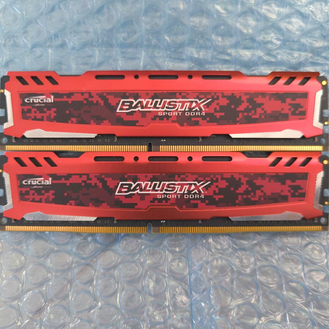 Crucial DDR4 288pin 16GB×2計32GB　メモリ