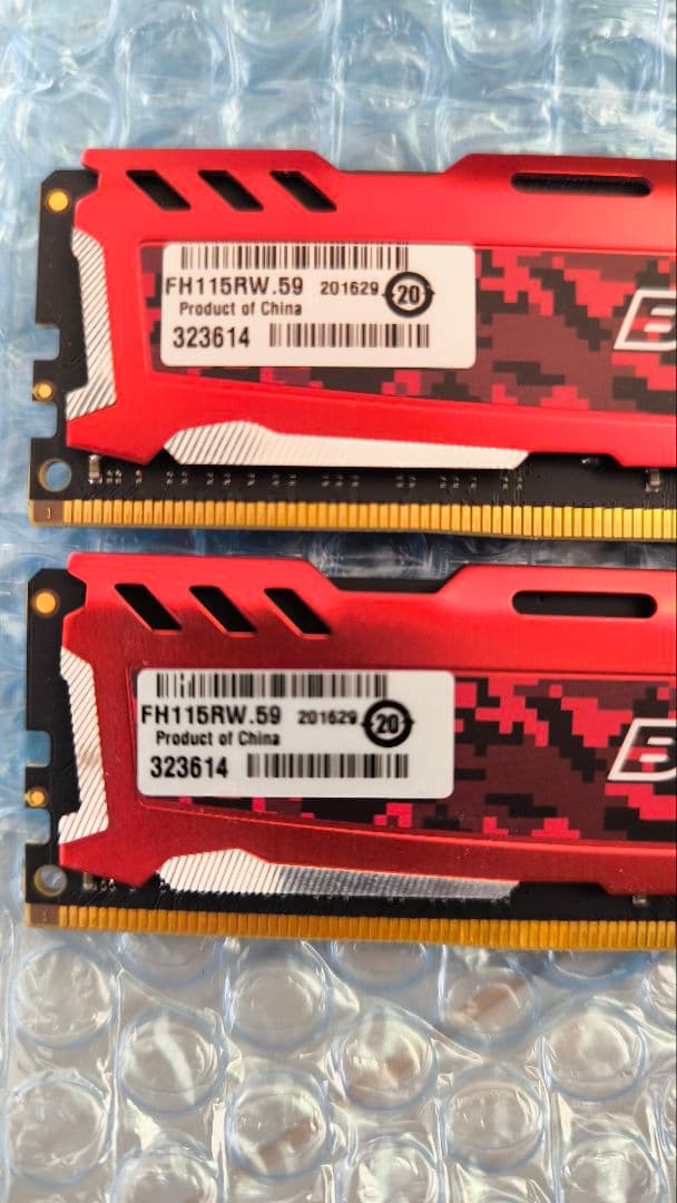 Crucial DDR4 288pin 16GB×2計32GB　メモリ