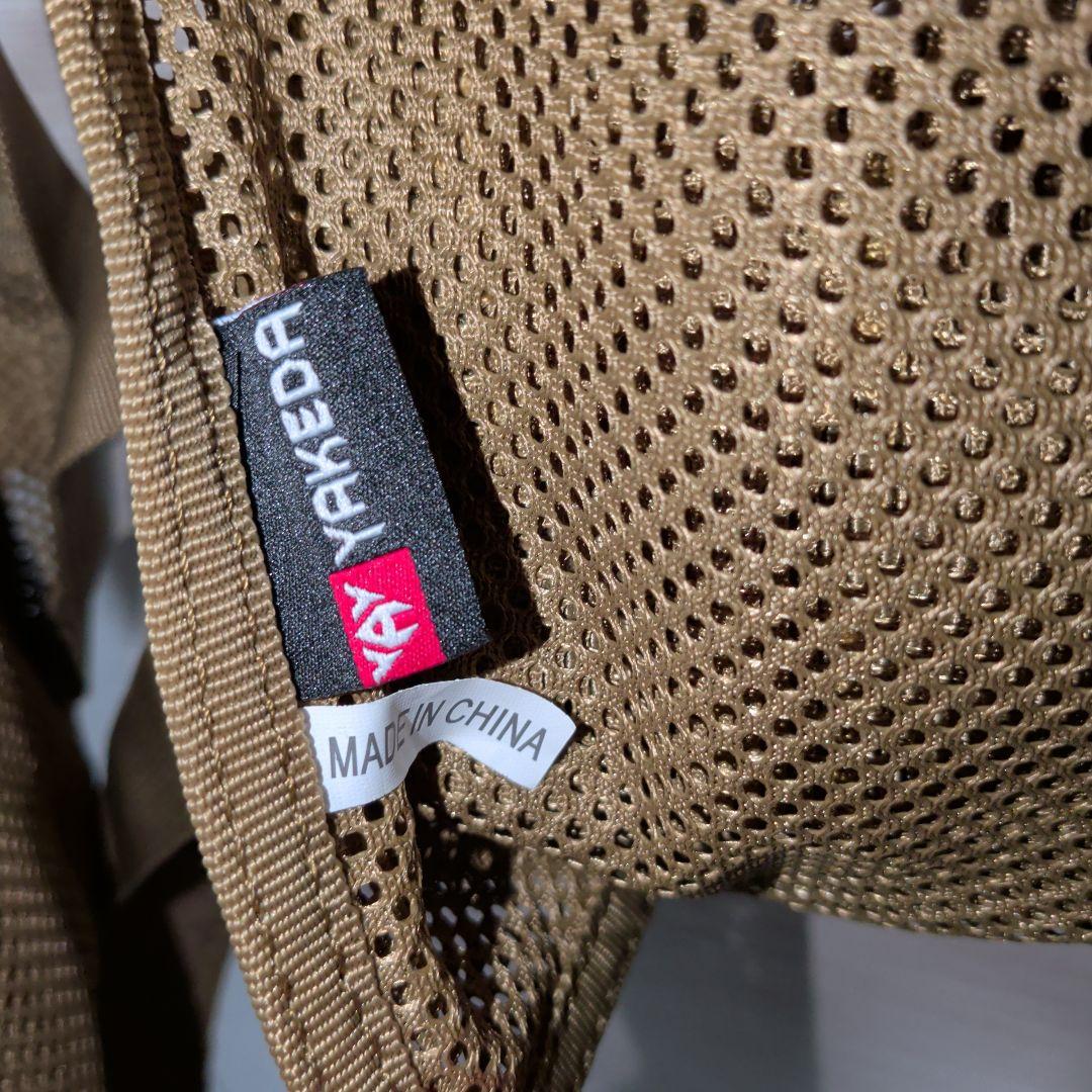 YAKEDA製タクティカルベスト Amazon価格15000円　コヨーテブラウン