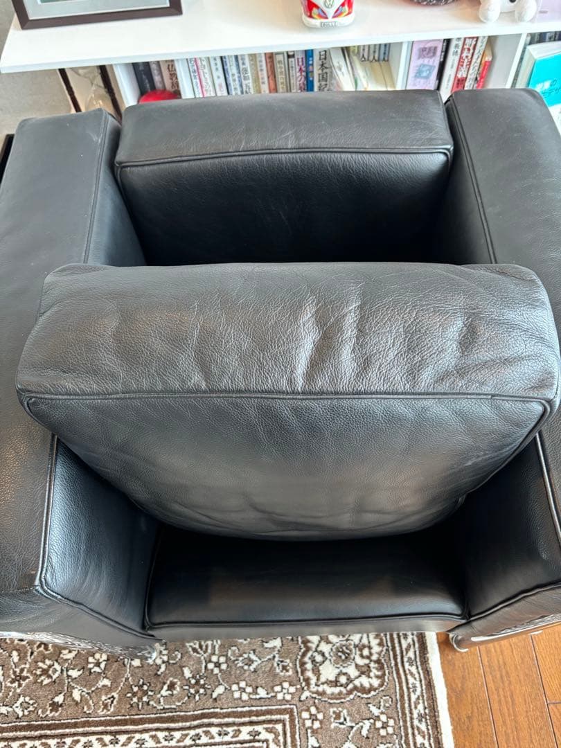美品　LC2 カッシーナ　正規品　1人掛け　ソファ　ブラック