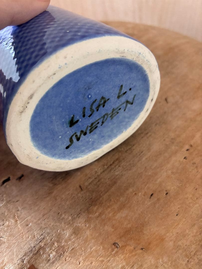 スウェーデン製◆ リサラーソン Lisa Larson ◆北欧 フラワーベース