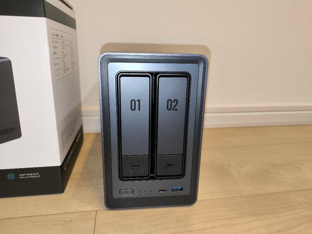 UGREEN NAS DXP2800 2ベイ