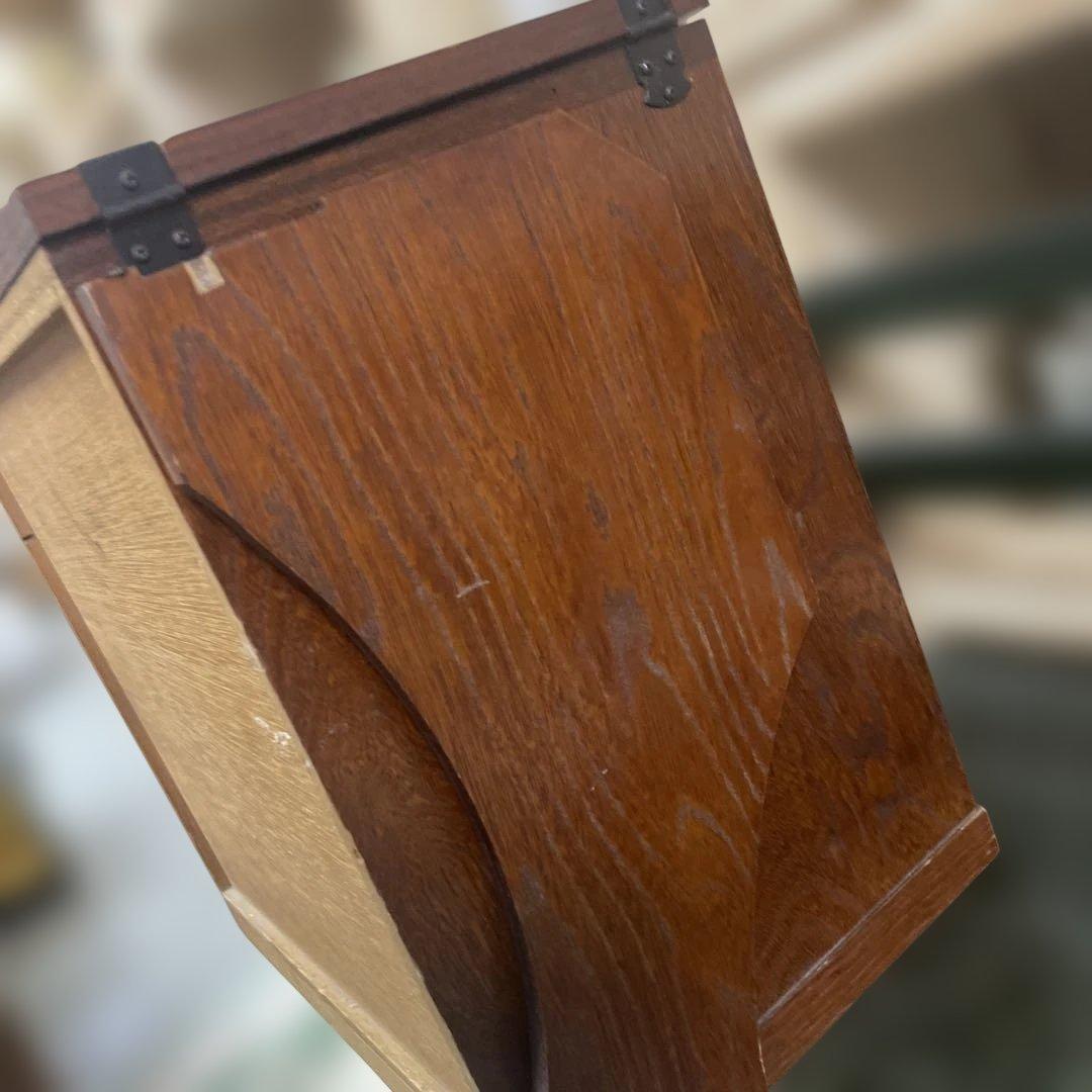 日本アンティーク裁縫箱　和風木製小物収納　小針箱　昭和レトロ　工芸品