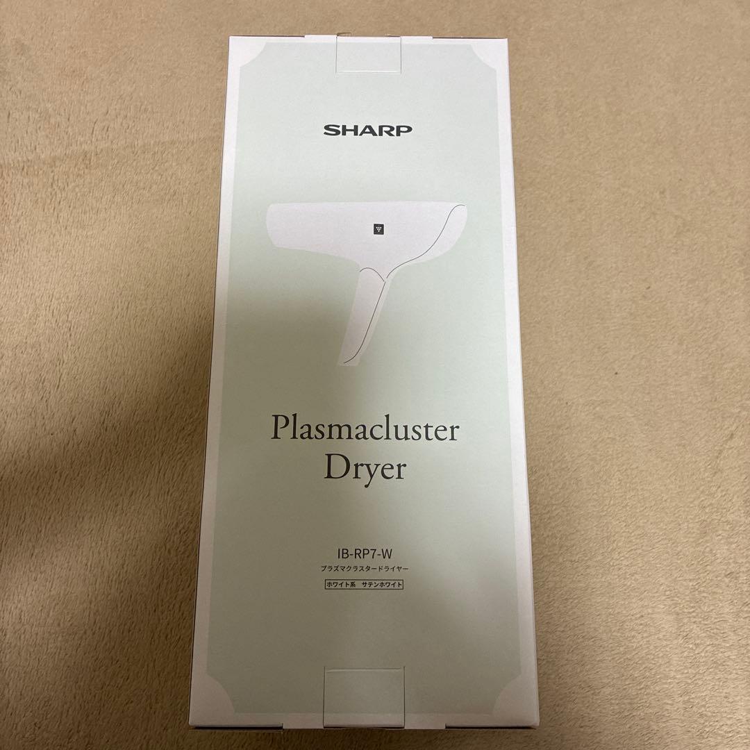 ヘアドライヤー SHARP Plasmacluster Dryer IB-RP7-W