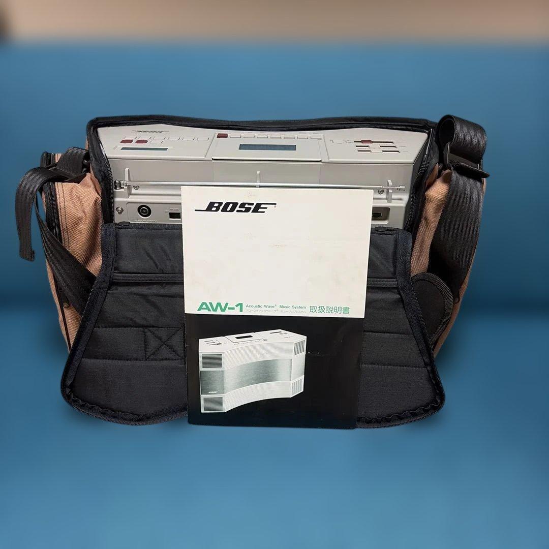 ジャンク❗️BOSE Wave music system AW-1 キャリー付き