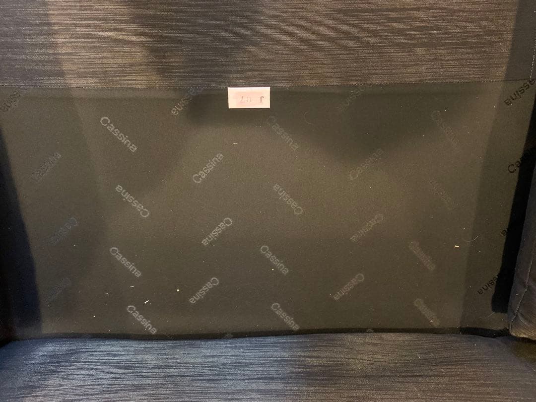 Cassina ダークグレー 3人掛けソファ