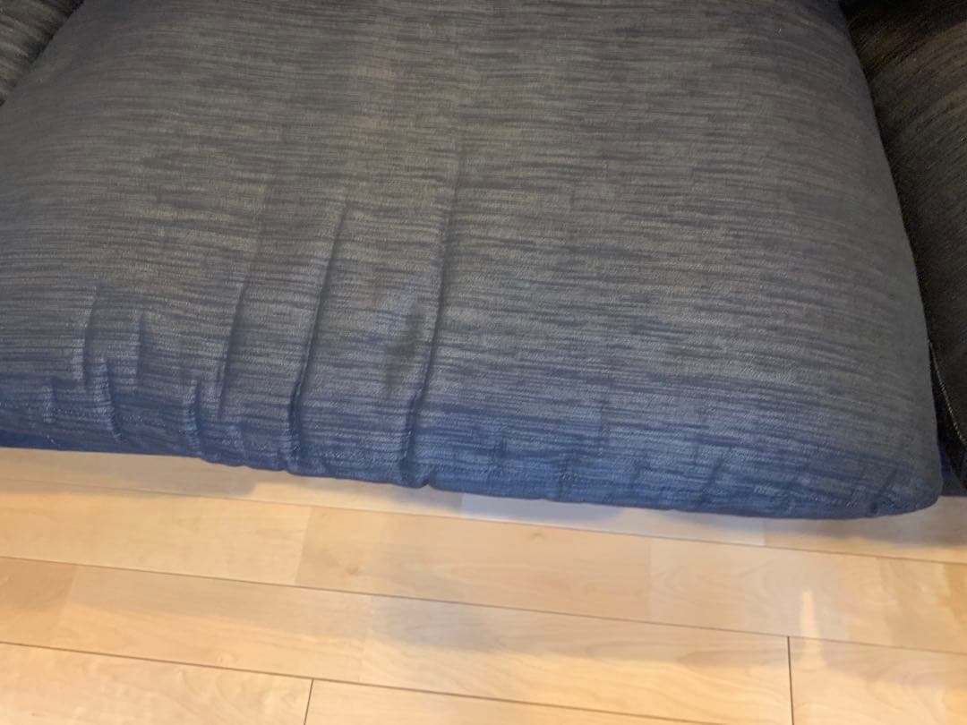 Cassina ダークグレー 3人掛けソファ