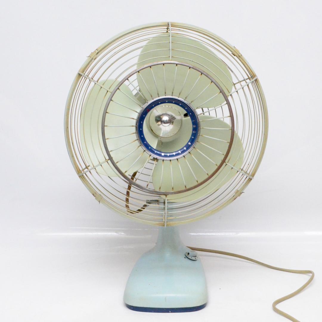 オ*ダ様 レア☆昭和レトロ★動作品☆　三菱電機製 扇風機　DM-12GD　箱付き