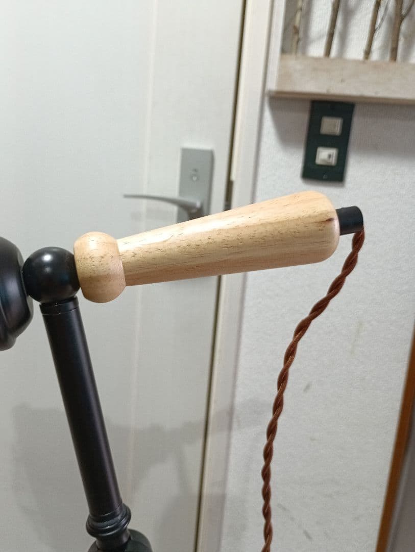 インダストリアル フロアスタンド 黒