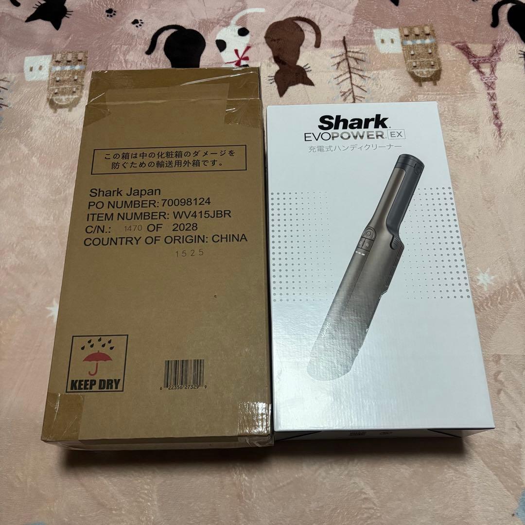 新品Shark EVOPOWER EX充電式ハンディクリーナー WV415JBR