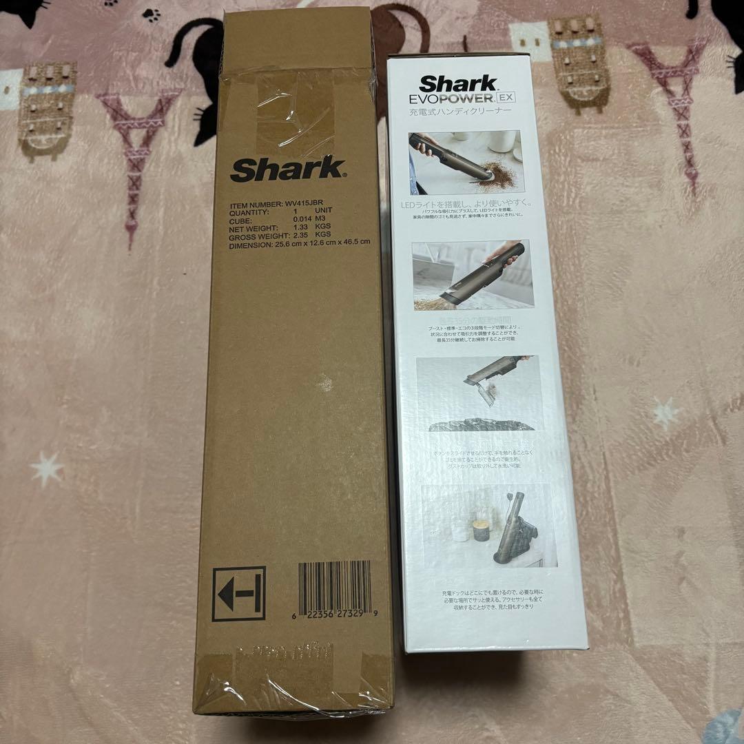 新品Shark EVOPOWER EX充電式ハンディクリーナー WV415JBR