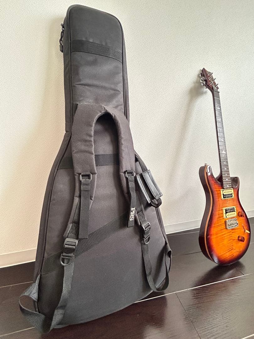 PRS SE Custom 24 美品 純正刺繍ソフトケース付 動作良好