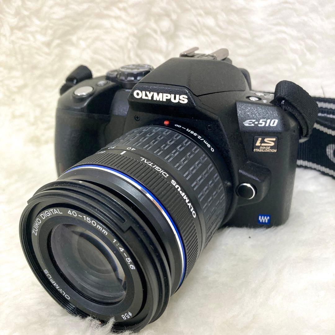 OLYMPUS オリンパス E-510 ズームレンズ2本 デジカメ 一眼レフ