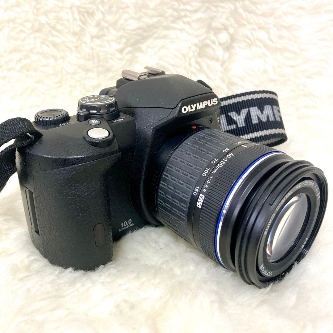 OLYMPUS オリンパス E-510 ズームレンズ2本 デジカメ 一眼レフ
