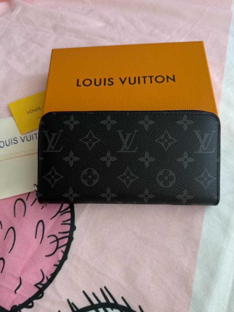LOUIS VUITTON ブラック長財布