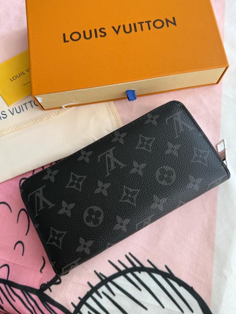 LOUIS VUITTON ブラック長財布